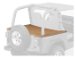 Duster? Deck Cover; Wrangler; 92-95 W/FACTORY SOFT TOP BOW FOLDED DOWN (D349001837, 9001837, 90018-37)