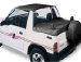 Bestop 90009-15 Duster Black Denim Deck Cover with Factory Soft Top Bow Folded Down (9000915, 90009-15, D349000915)
