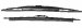 Bosch 3397001367 Wiper Blade Original Equipment Repalcement Wiper Blade, Set of 2 (3397001367, 3 397 001 367, 3-397-001-367, BS3397001367)