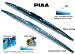 PIAA 93253 Super Silicone Curved Black Wiper Blade - 21" (93253, P2793253)