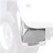 Putco 79538 Stainless Steel Rear Form Fitted Mud Skin (79538, P4579538)