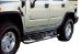 Stainless Polished 3" Tube Side Step for Hummer 03-08 H2/SUT by Aries (204075-2, ARS204075-2)